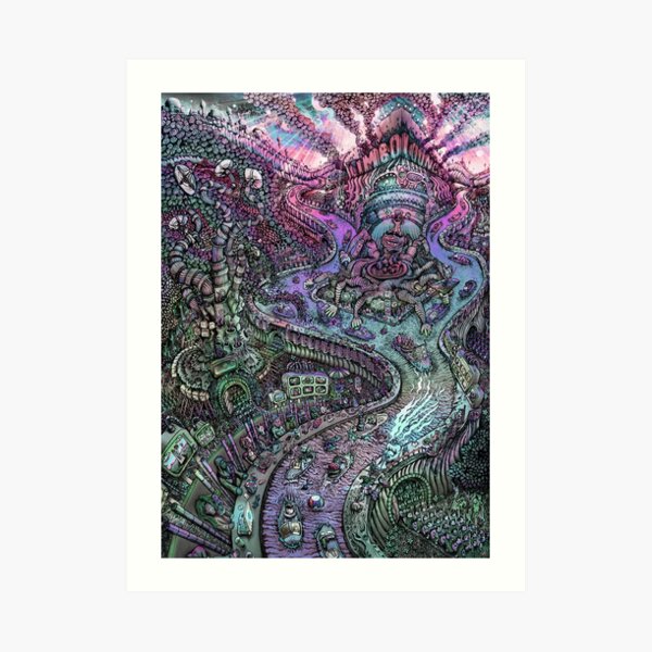 Limbo Lounge Dusk Edition Art Print