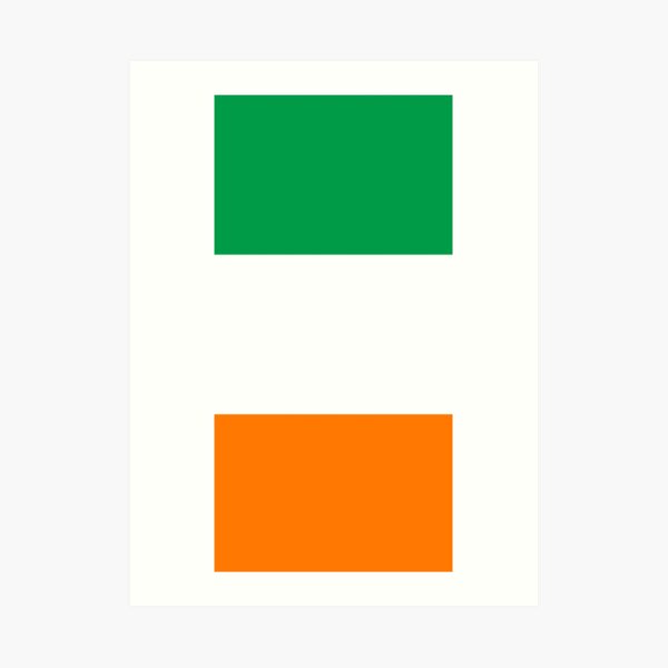 Irish Flag Collection Art Print