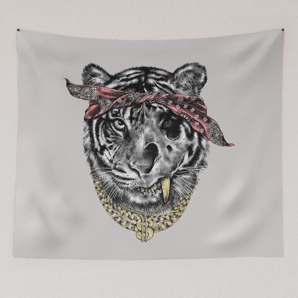 Item preview, thug tiger designed and sold by ALAN MAIA.