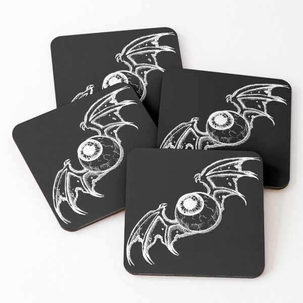 Item preview, Batwing eyeball White designed and sold by Sophie-Elisabeth Nightingale.