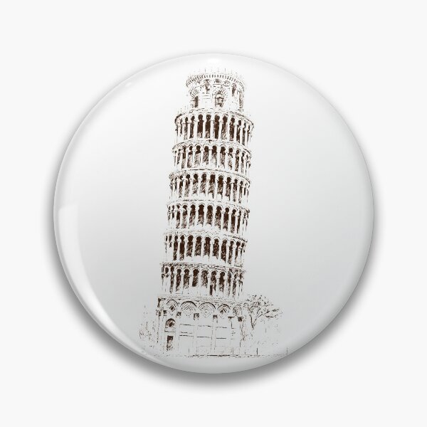 Item preview, Leaning Tower of Pisa with Pencil designed and sold by mattpanta.