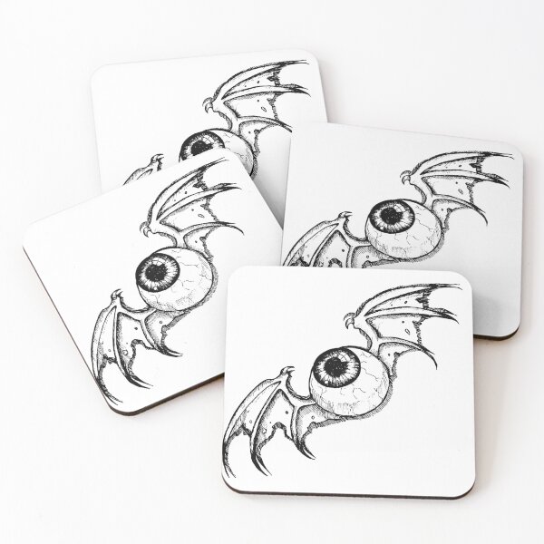 Item preview, Batwing eyeball Black designed and sold by Sophie-Elisabeth Nightingale.