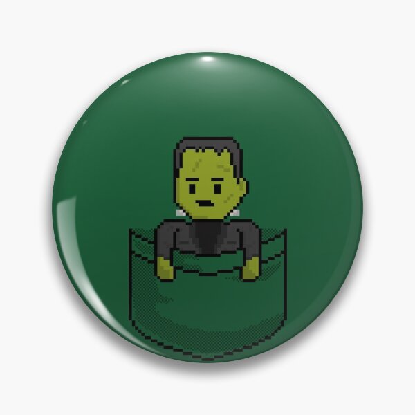 Item preview, Pixel Pocket Frankensteins Monster designed and sold by gkillerb.