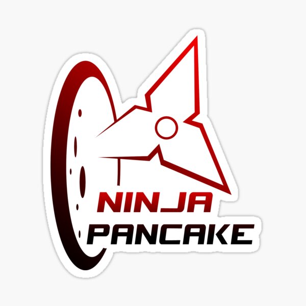 Ninja Pancake Sticker