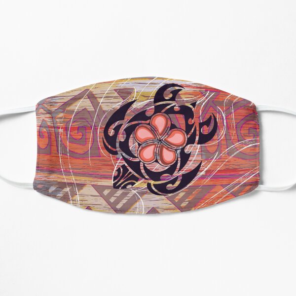 Hawaiian - Samoan - Tortue Tribale Polynésienne Masque taille M/L