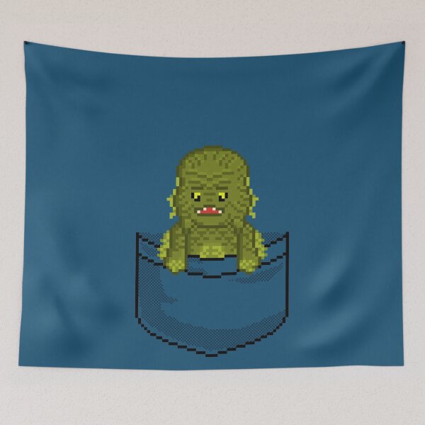 Item preview, Pixel Pocket Lagoon Creature designed and sold by gkillerb.
