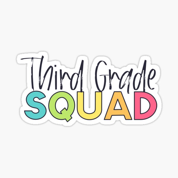 Item preview, Third Grade Squad designed and sold by JessFeth.