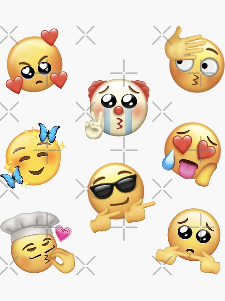 Emojis That Should Exist Sticker Pack Sticker For Sale By Lmorejon