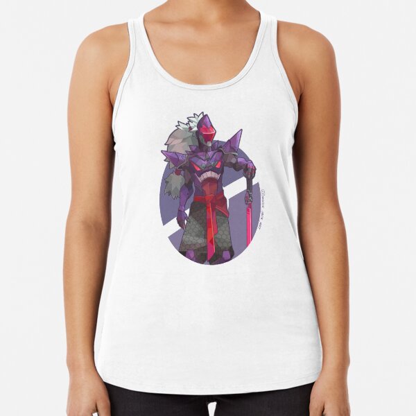 Blade of the Purple Smog Racerback Tank Top