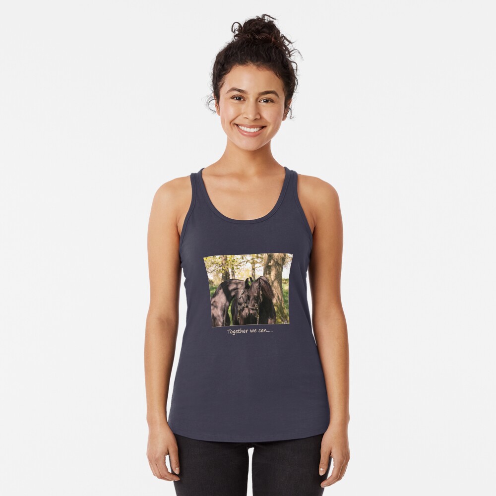 Item preview, Racerback Tank Top designed and sold by Blackhorsesltd.