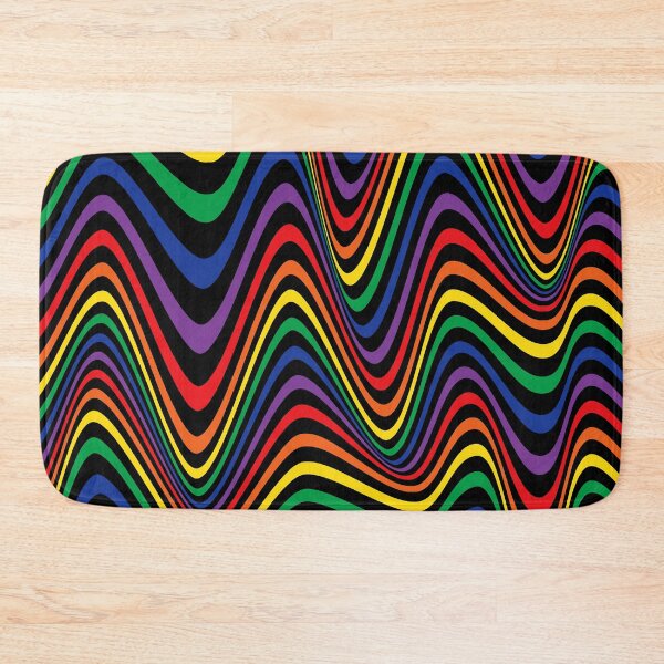 Item preview, PopArt! Dark Rainbow Drip by Mousse designed and sold by MousseFashion.