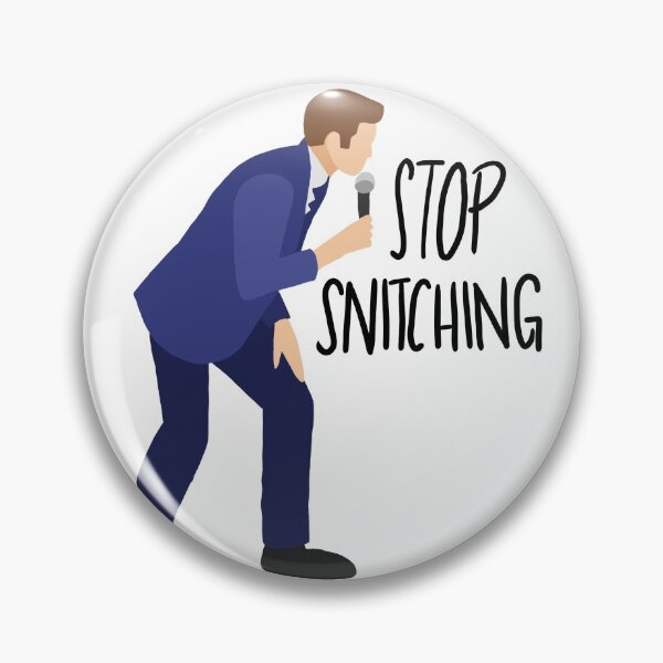 Item preview, John Mulaney "Stop Snitching" designed and sold by heyitslaneyy.