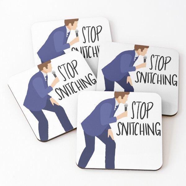 Item preview, John Mulaney "Stop Snitching" designed and sold by heyitslaneyy.