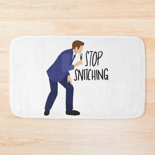 Item preview, John Mulaney "Stop Snitching" designed and sold by heyitslaneyy.