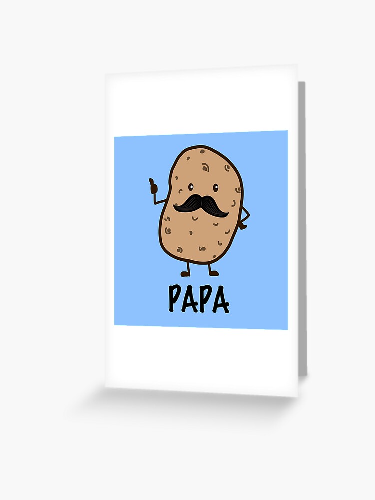 Mustache Pun Funny Father's Day Card