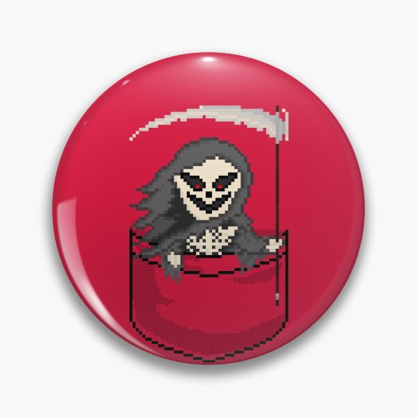 Item preview, Pixel Pocket Red Eyes Grim Reaper designed and sold by gkillerb.