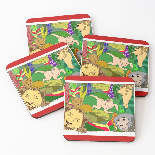 Item preview, Jungle Babies designed and sold by Vera Sansone Chazen (veraspeaks).