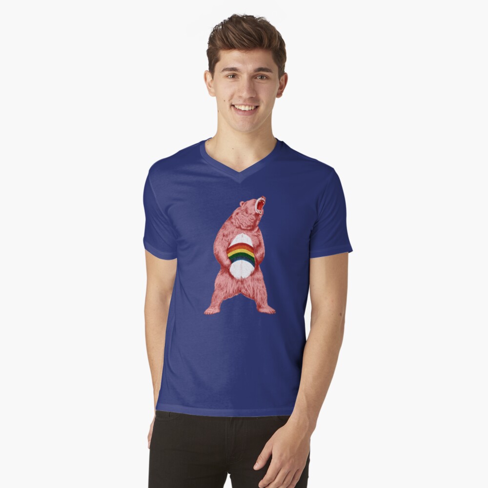Item preview, V-Neck T-Shirt designed and sold by HabbyArt.