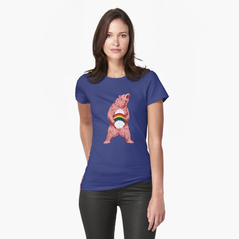 Item preview, Fitted T-Shirt designed and sold by HabbyArt.