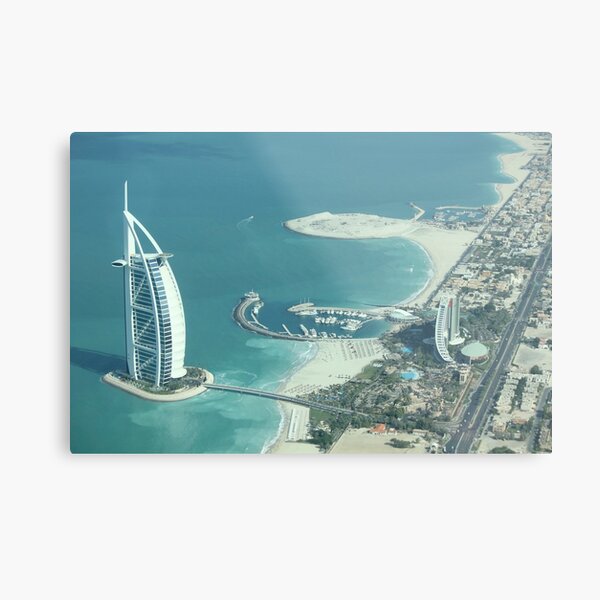 Burj Al Arab Metal Print