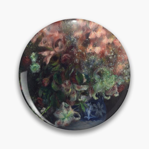 Item preview, Gladioli in a Vase (Renoir) designed and sold by ArtHistorical.