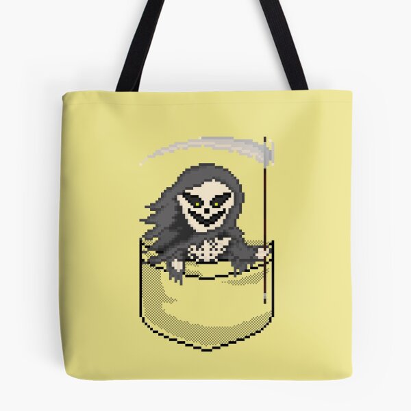 Item preview, Pixel Pocket Yellow Eyes Grim Reaper designed and sold by gkillerb.