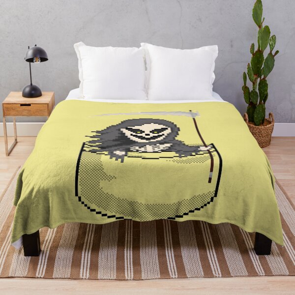 Item preview, Pixel Pocket Yellow Eyes Grim Reaper designed and sold by gkillerb.