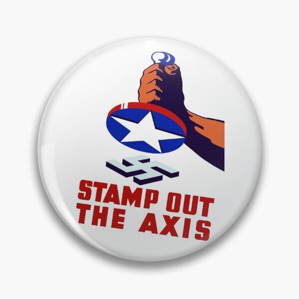 Item preview, Stamp Out The Axis - WW11 designed and sold by warishellstore.