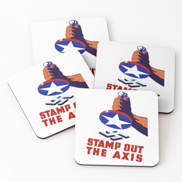 Item preview, Stamp Out The Axis - WW11 designed and sold by warishellstore.