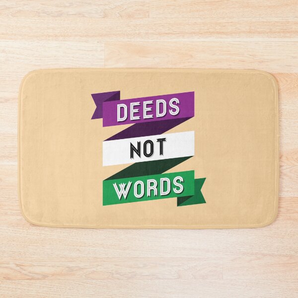 Item preview, Deeds Not Words designed and sold by Eat the Rich.
