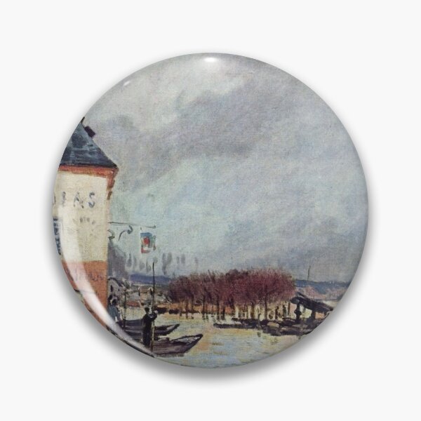Item preview, The Flood in Port Marly (Sisley) designed and sold by ArtHistorical.