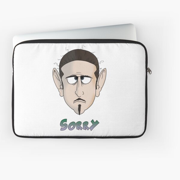 Sorry emotion face Laptop Sleeve