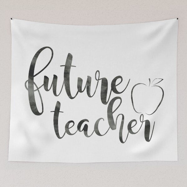 Item preview, future teacher designed and sold by stickersbycare.