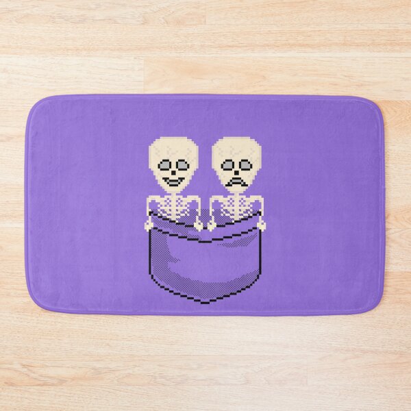 Item preview, Pixel Pocket Comedy and Tragedy Skeletons designed and sold by gkillerb.