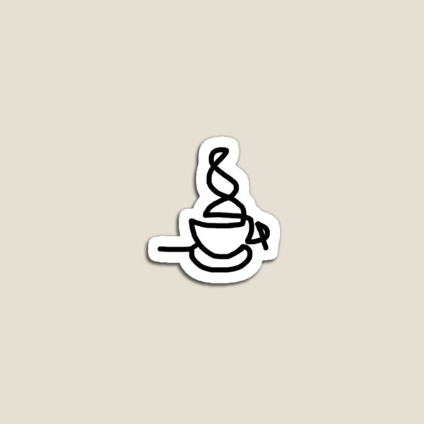 Item preview, Coffee line drawing designed and sold by delanien.