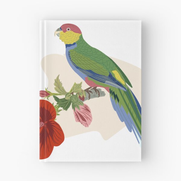 Artikelvorschau, Papagei und Hibiskus entworfen und verkauft von LizzyizzyDesign.