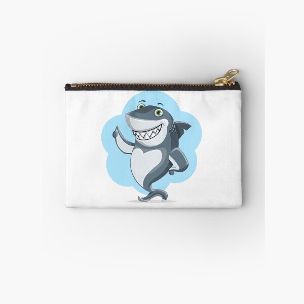 Item preview, hearts and smiles shark animal character cute ocean designed and sold by wabeen.