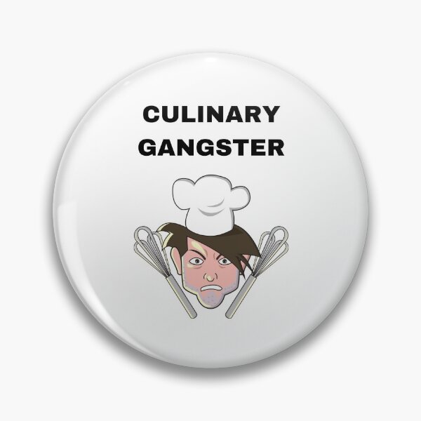 Item preview, Funny Gifts For Chefs - Culinary Gangster designed and sold by WUOdesigns.