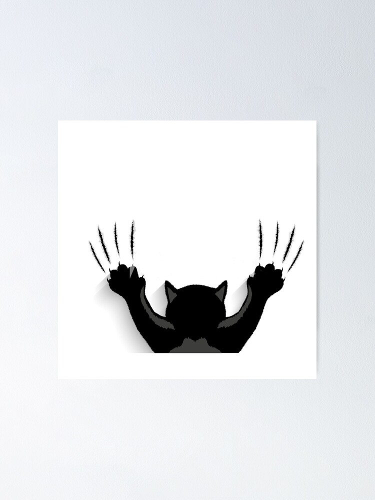 Thumbnail 1 of 3, Poster, cat designed and sold by AgdedeDesign.