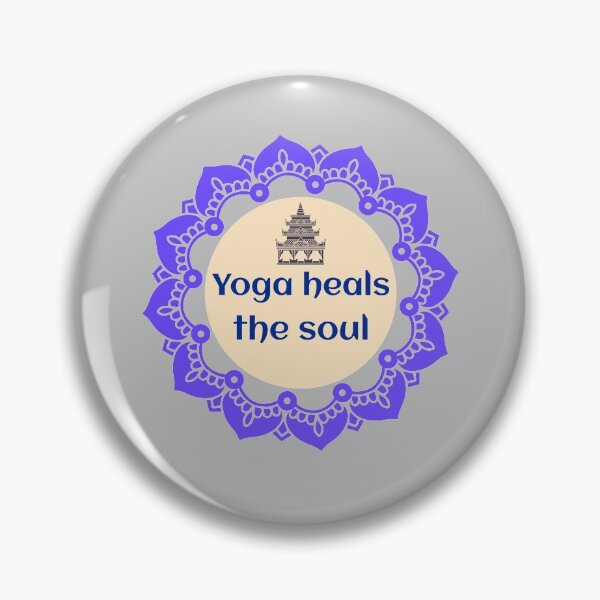 Item preview, Yoga Heals The Soul / Namaste / Yoga Design / Meditation / Yoga Lover designed and sold by RedBoyShop.