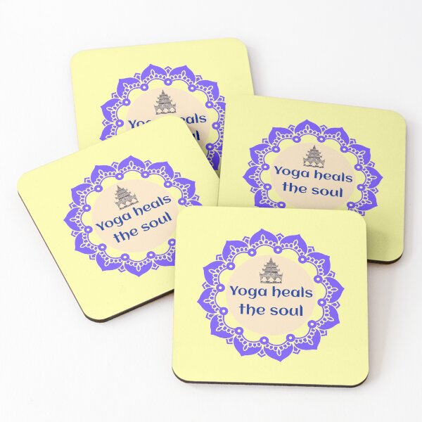 Item preview, Yoga Heals The Soul / Namaste / Yoga Design / Meditation / Yoga Lover designed and sold by RedBoyShop.