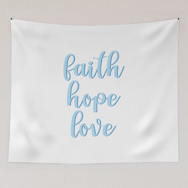 Item preview, Faith Hope Love designed and sold by Stickers by SoSrat.