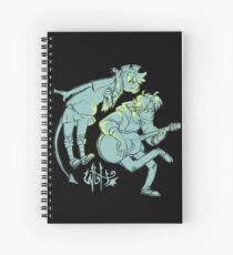 Cuaderno de espiral W2H - Guitarra (logotipo de acrónimo)