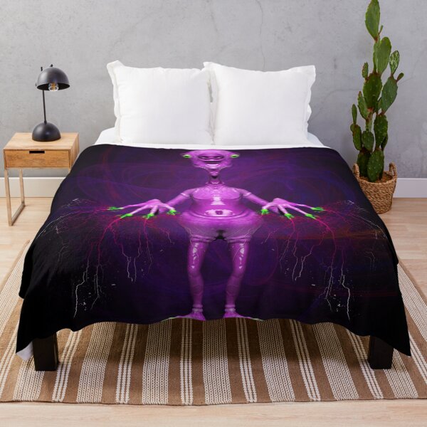Item preview, Pink Alien Monster Telepathic Power designed and sold by BluedarkArt.