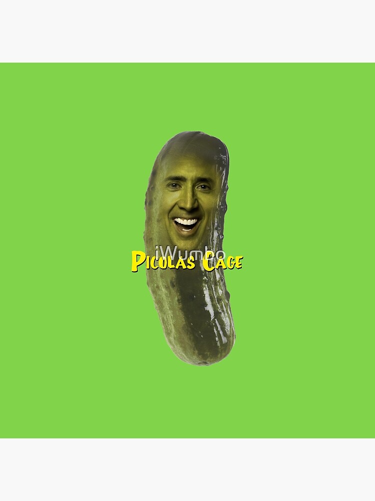 "Picolas Cage" Throw Pillow for Sale by iWumbo Redbubble