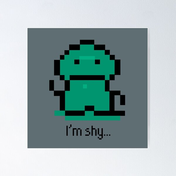 Item preview, I'm shy - EarthBound Tenda designed and sold by Mario Cordaro.