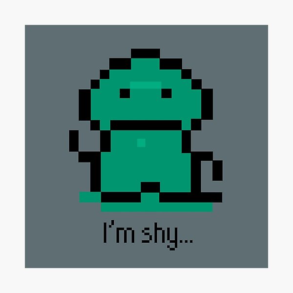 Item preview, I'm shy - EarthBound Tenda designed and sold by Mario Cordaro.