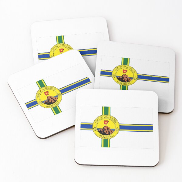 Item preview, Face Mask City of Little Rock, Arkansas flag - Cities of the United States  designed and sold by Nimus Vancel.