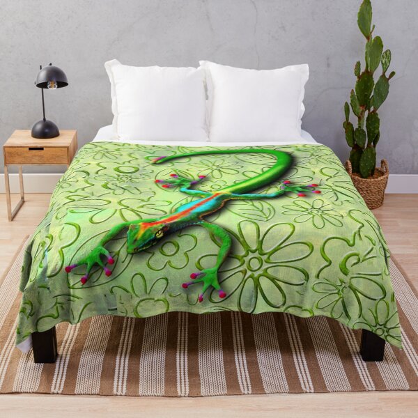 Item preview, Gecko Lizard Rainbow Colors designed and sold by BluedarkArt.