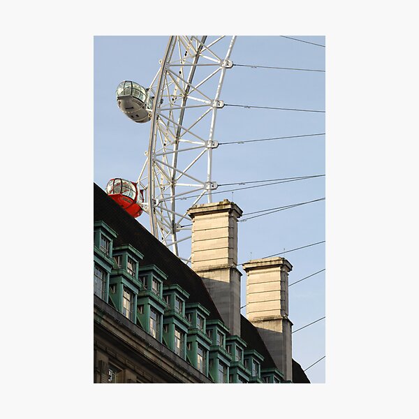 Item preview, London Eye Crashing Into Building designed and sold by Jane McDougall.